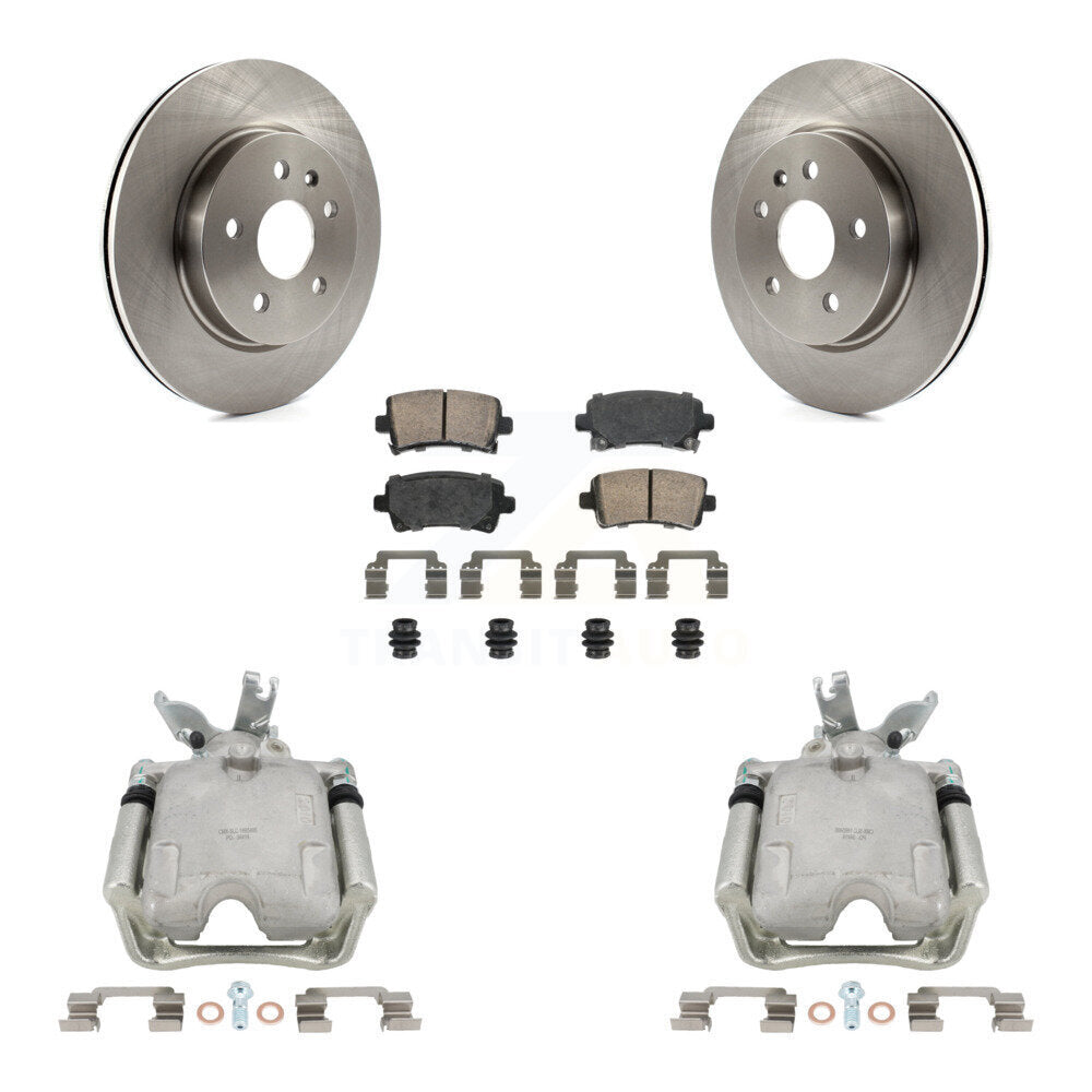 [Arrière] Disque et plaquette de frein pour Chevrolet Malibu With 17" Factory Wheels KC8-101101N
