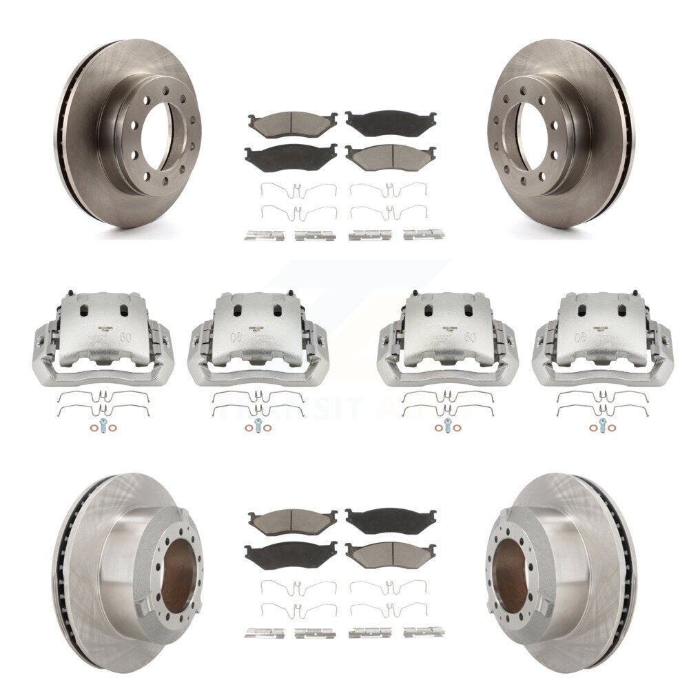 [Avant et Arrière] Disque et plaquette de frein pour Ford F-450 Super Duty F-550 KC8-101109C