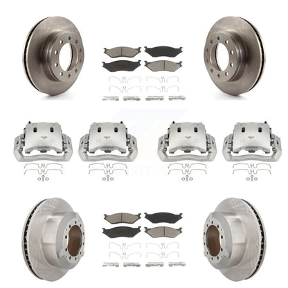 [Avant et Arrière] Disque et plaquette de frein pour Ford F-450 Super Duty F-550 KC8-101109C