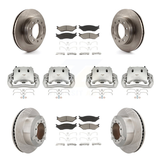 [Avant et Arrière] Disque et plaquette de frein pour Ford F-450 Super Duty F-550 KC8-101109C