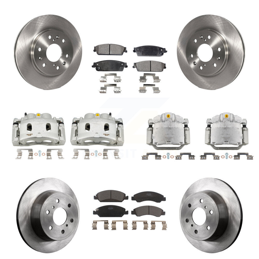 [Avant et Arrière] Disque et plaquette de frein pour Chevrolet GMC Sierra 1500 XL KC8-101112T