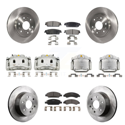 [Avant et Arrière] Disque et plaquette de frein pour Chevrolet GMC Sierra 1500 XL KC8-101112T