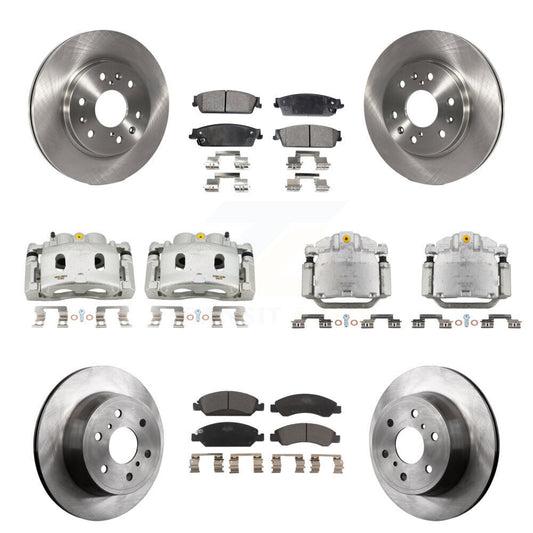 [Avant et Arrière] Disque et plaquette de frein pour Chevrolet GMC Sierra 1500 XL KC8-101112T