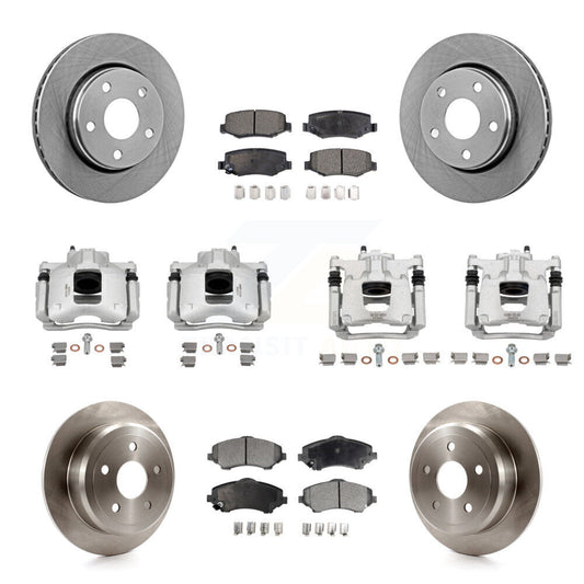 [Avant et Arrière] Disque et plaquette de frein pour Jeep Wrangler KC8-101115P