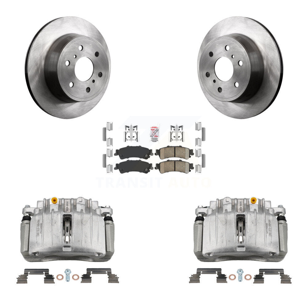 [Arrière] Disque et plaquette de frein pour 07 GMC Sierra 1500 Classic With 7200 Lb GVW KC8-101118N
