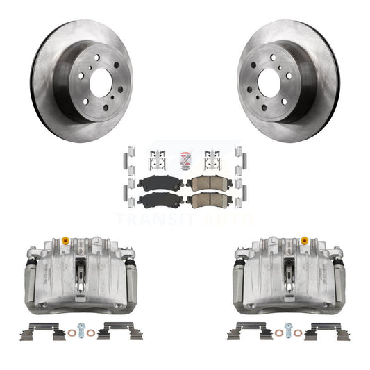 [Arrière] Disque et plaquette de frein pour 07 GMC Sierra 1500 Classic With 7200 Lb GVW KC8-101118N