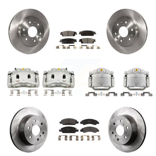 [Avant et Arrière] Disque et plaquette de frein pour GMC Sierra 1500 Tahoe XL KC8-101118P