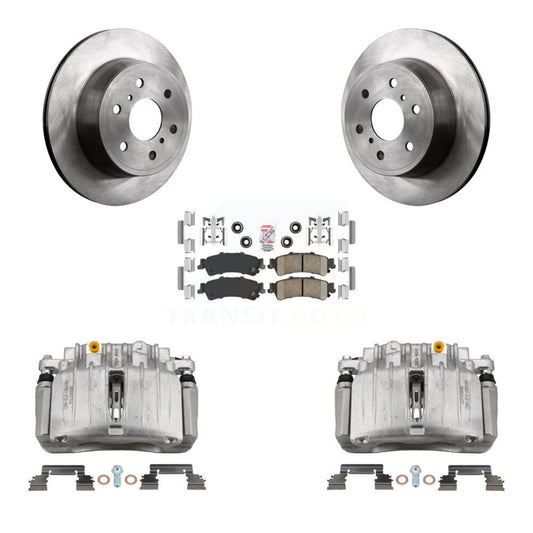 [Arrière] Disque et plaquette de frein pour 07 GMC Sierra 1500 Classic With 7200 Lb GVW KC8-101120N