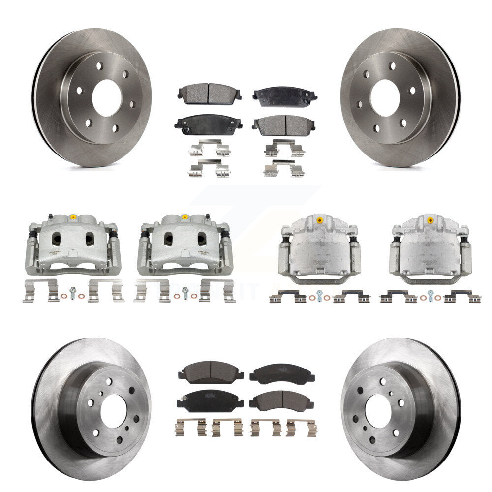 [Avant et Arrière] Disque et plaquette de frein pour GMC Sierra 1500 KC8-101120T