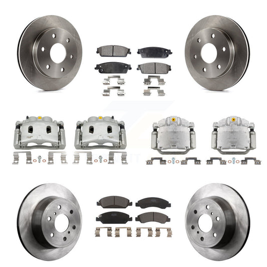 [Avant et Arrière] Disque et plaquette de frein pour GMC Sierra 1500 KC8-101120T
