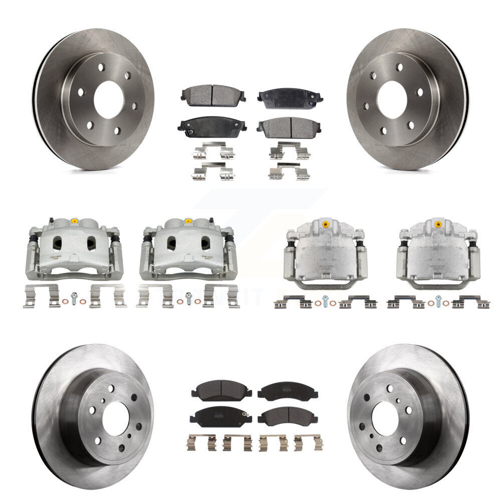 [Avant et Arrière] Disque et plaquette de frein pour GMC Sierra 1500 KC8-101125P