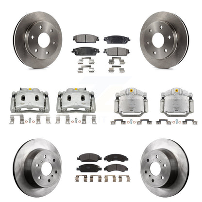 [Avant et Arrière] Disque et plaquette de frein pour GMC Sierra 1500 KC8-101125P