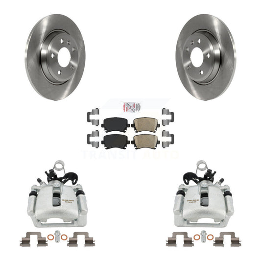 [Arrière] Disque et plaquette de frein pour 2009 Audi A4 Quattro Convertible KC8-101136N
