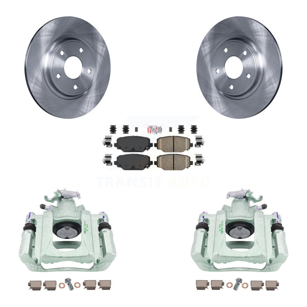 [Arrière] Disque et plaquette de frein pour 2012 Ram C/V With Dual Piston Front KC8-101139N
