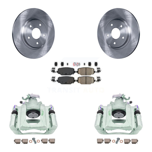 [Arrière] Disque et plaquette de frein pour 2012 Ram C/V With Dual Piston Front KC8-101139N