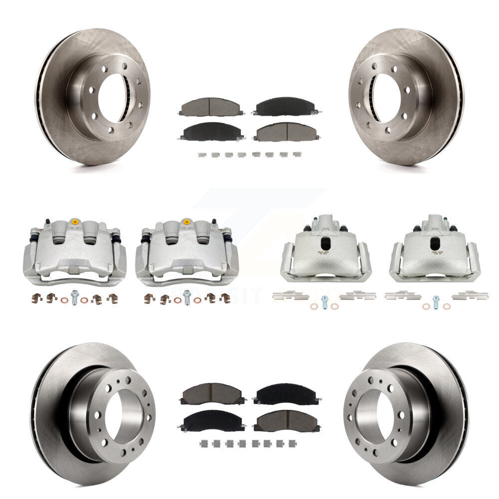 [Avant et Arrière] Disque et plaquette de frein pour 12 Ram 1500 With 8 Lug Wheels KC8-101142C