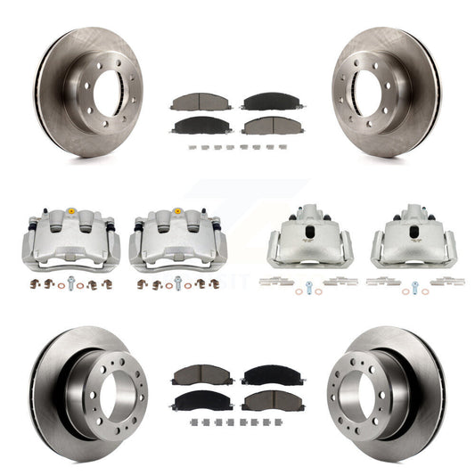 [Avant et Arrière] Disque et plaquette de frein pour 12 Ram 1500 With 8 Lug Wheels KC8-101142C