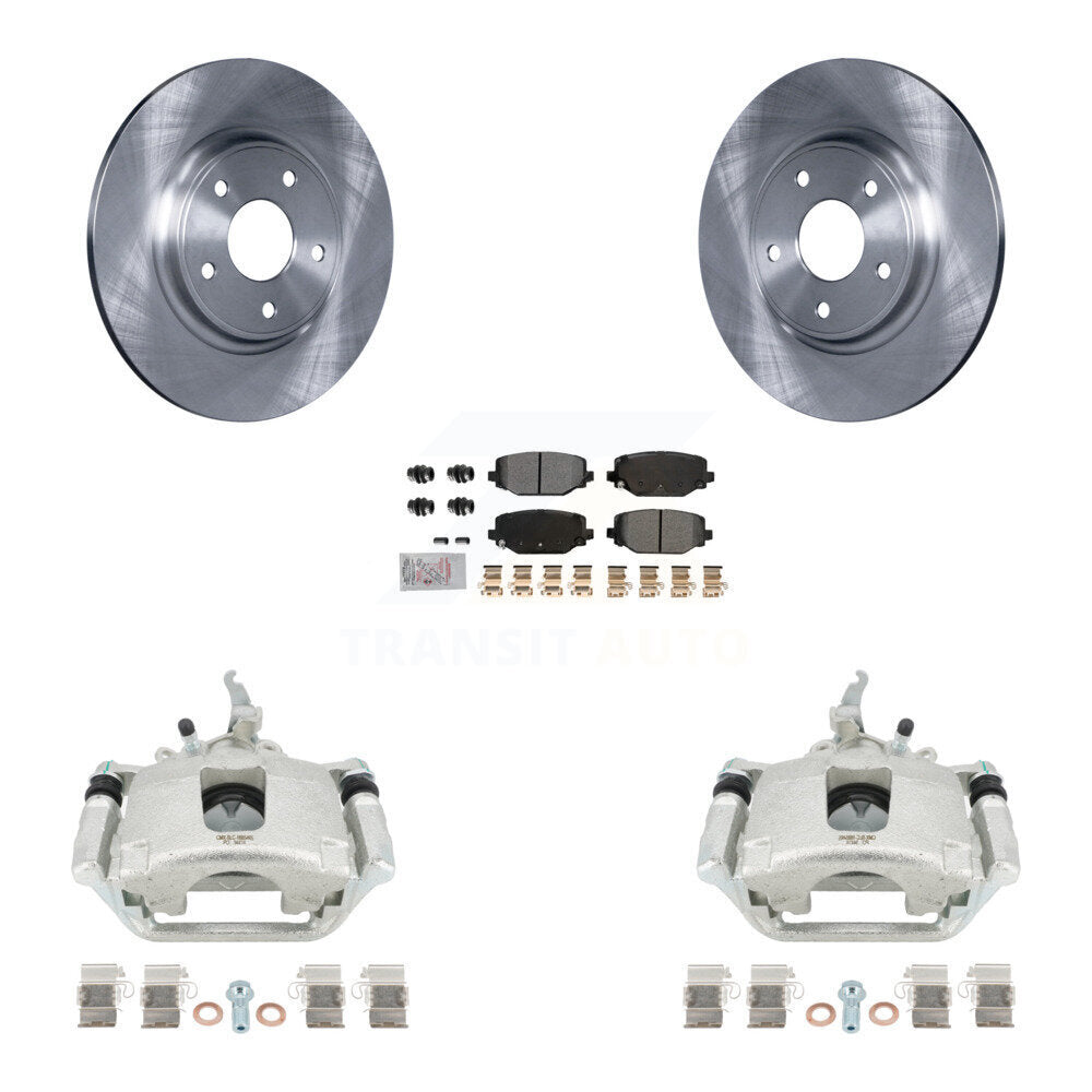 [Arrière] Disque et plaquette de frein pour 2014-2020 Dodge Journey KC8-101145N
