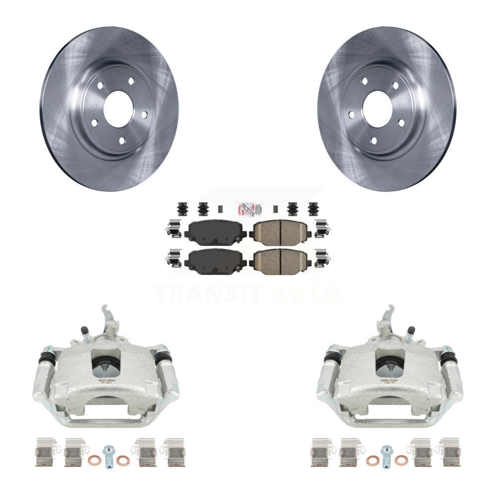 [Arrière] Disque et plaquette de frein pour 2014-2020 Dodge Journey KC8-101146N
