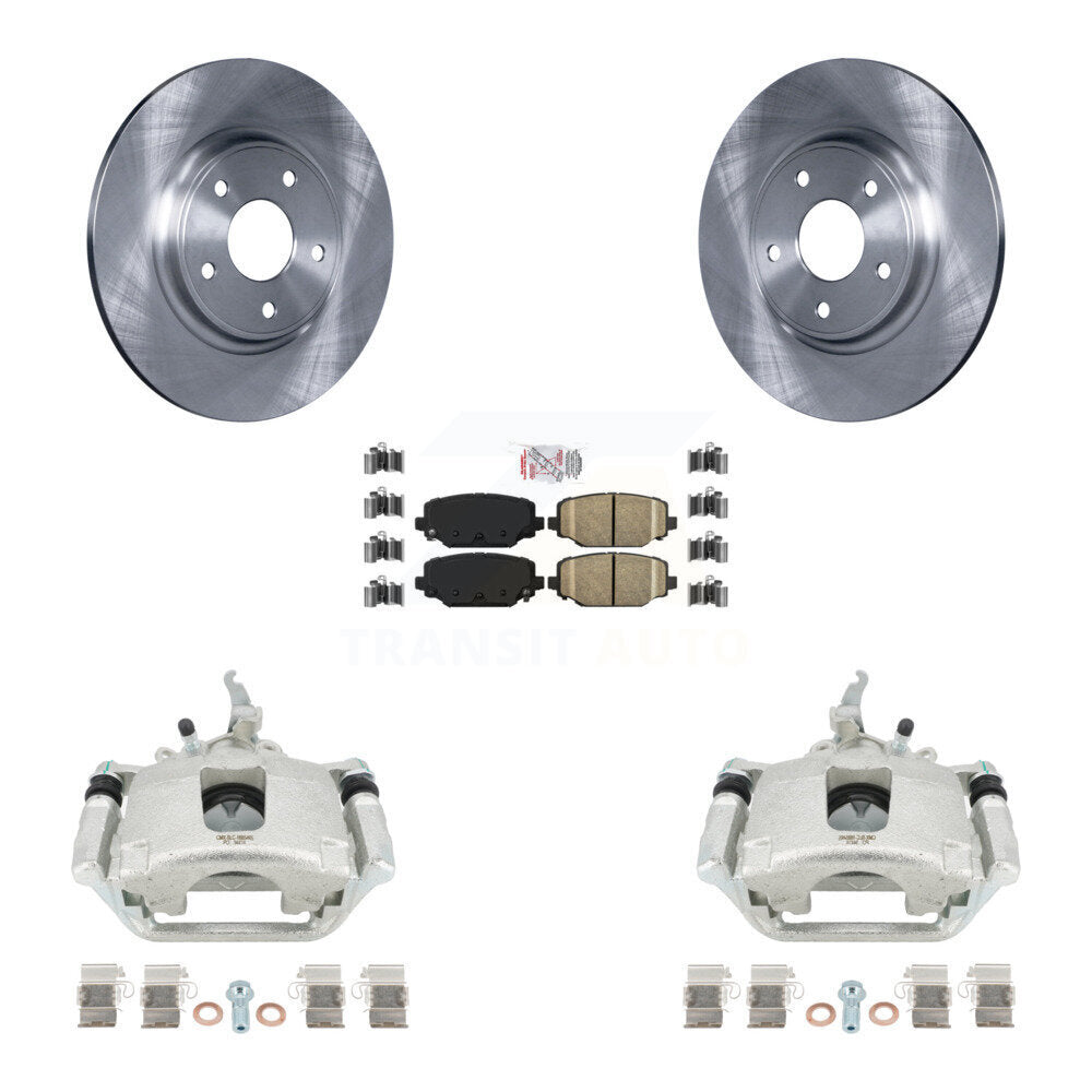 [Arrière] Disque et plaquette de frein pour 2014-2020 Dodge Journey KC8-101147N
