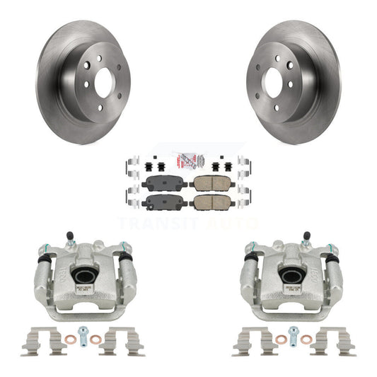 [Arrière] Disque et plaquette de frein pour 2007-2012 Nissan Sentra SE-R Spec V KC8-101156N