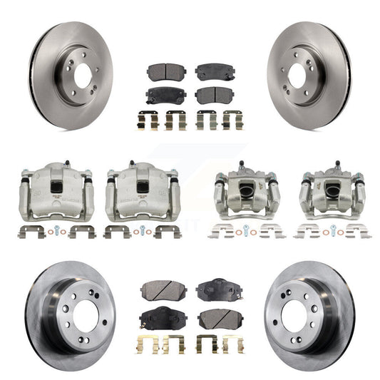[Avant et Arrière] Disque et plaquette de frein pour 16 Kia Sportage FWD with 2.4L KC8-101156T