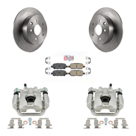 [Arrière] Disque et plaquette de frein pour 2007-2012 Nissan Sentra SE-R Spec V KC8-101157N