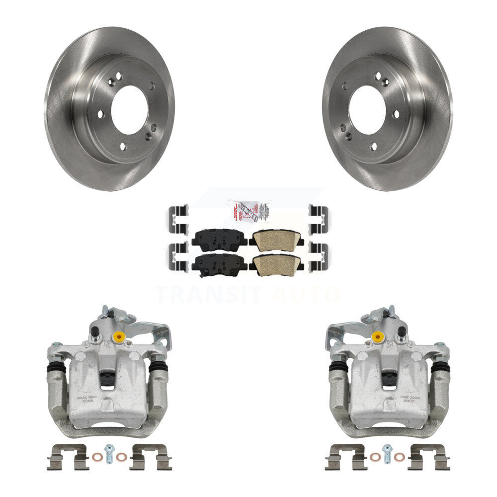 [Arrière] Disque et plaquette de frein pour Hyundai Elantra GT Kia Forte Veloster Koup KC8-101170N