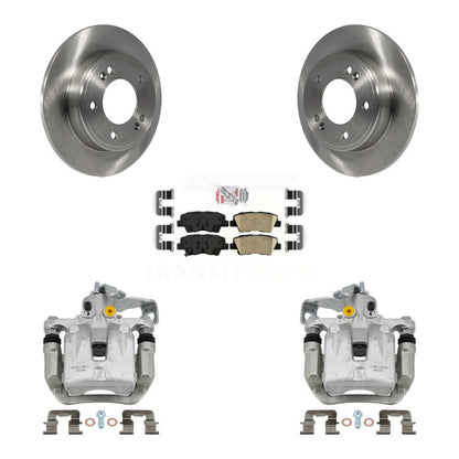 [Arrière] Disque et plaquette de frein pour Hyundai Elantra GT Kia Forte Veloster Koup KC8-101170N