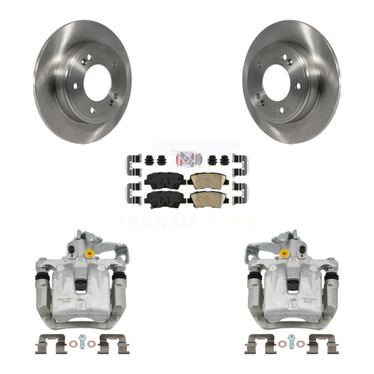[Arrière] Disque et plaquette de frein pour Hyundai Elantra GT Kia Forte Veloster Koup KC8-101171N