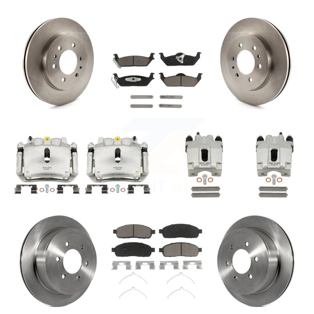 [Avant et Arrière] Disque et plaquette de frein pour Ford F-150 With 6 Lug Wheels KC8-101172C
