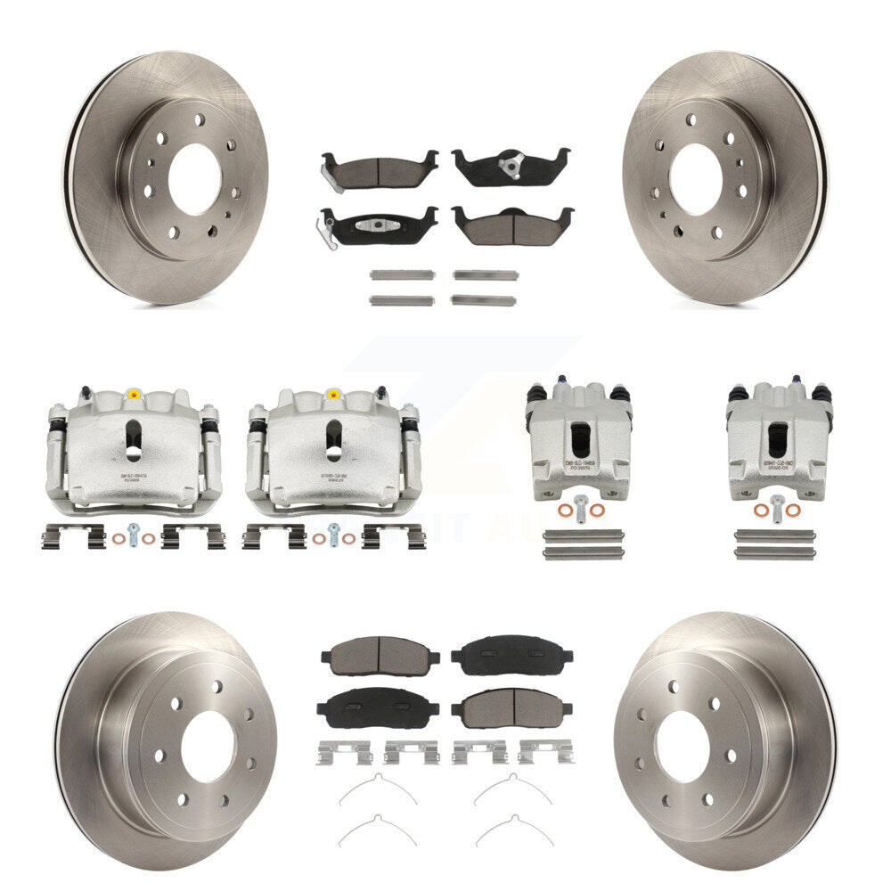 [Avant et Arrière] Disque et plaquette de frein pour Ford F-150 With 7 Lug Wheels KC8-101173C