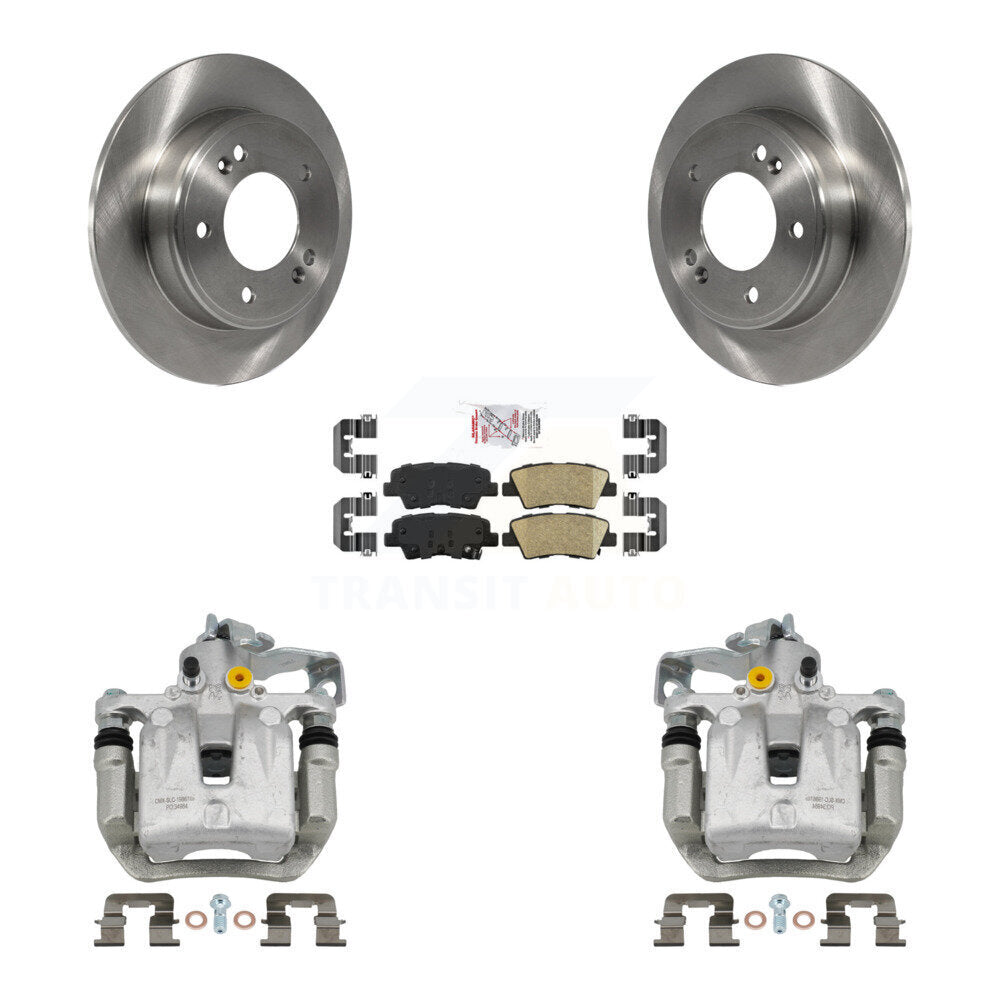 [Arrière] Disque et plaquette de frein pour Kia Forte Hyundai Forte5 Veloster Elantra KC8-101174N