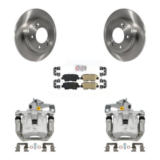[Arrière] Disque et plaquette de frein pour Kia Forte Hyundai Forte5 Veloster Elantra KC8-101174N