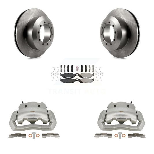 [Arrière] Disque et plaquette de frein pour Ford E-550 Super Duty F-450 F-550 KC8-101198N