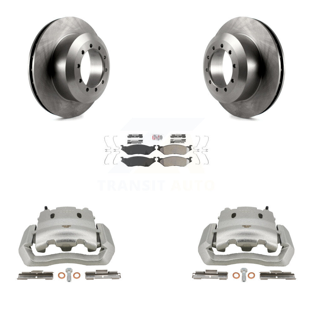 [Arrière] Disque et plaquette de frein pour Ford E-550 Super Duty F-450 F-550 KC8-101199N