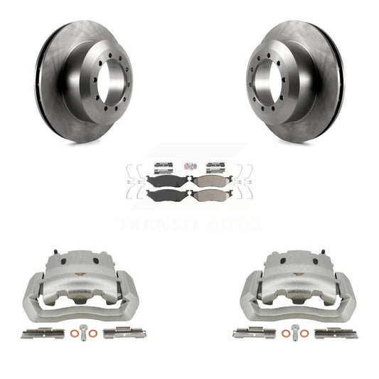 [Arrière] Disque et plaquette de frein pour Ford E-550 Super Duty F-450 F-550 KC8-101199N