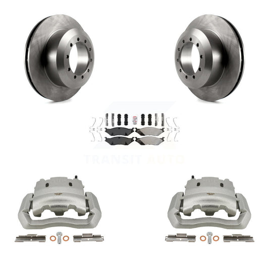 [Arrière] Disque et plaquette de frein pour Ford E-550 Super Duty F-450 F-550 KC8-101200N