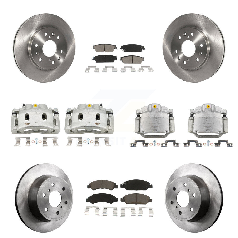 [Avant et Arrière] Disque et plaquette de frein pour Chevrolet GMC Sierra 1500 XL KC8-101220C