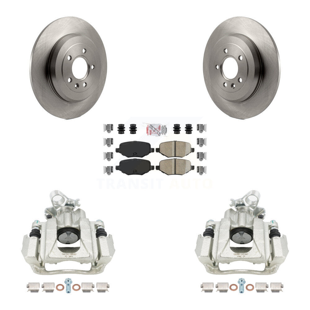 [Arrière] Disque et plaquette de frein pour Ford Explorer Flex Taurus Lincoln MKT KC8-101222N