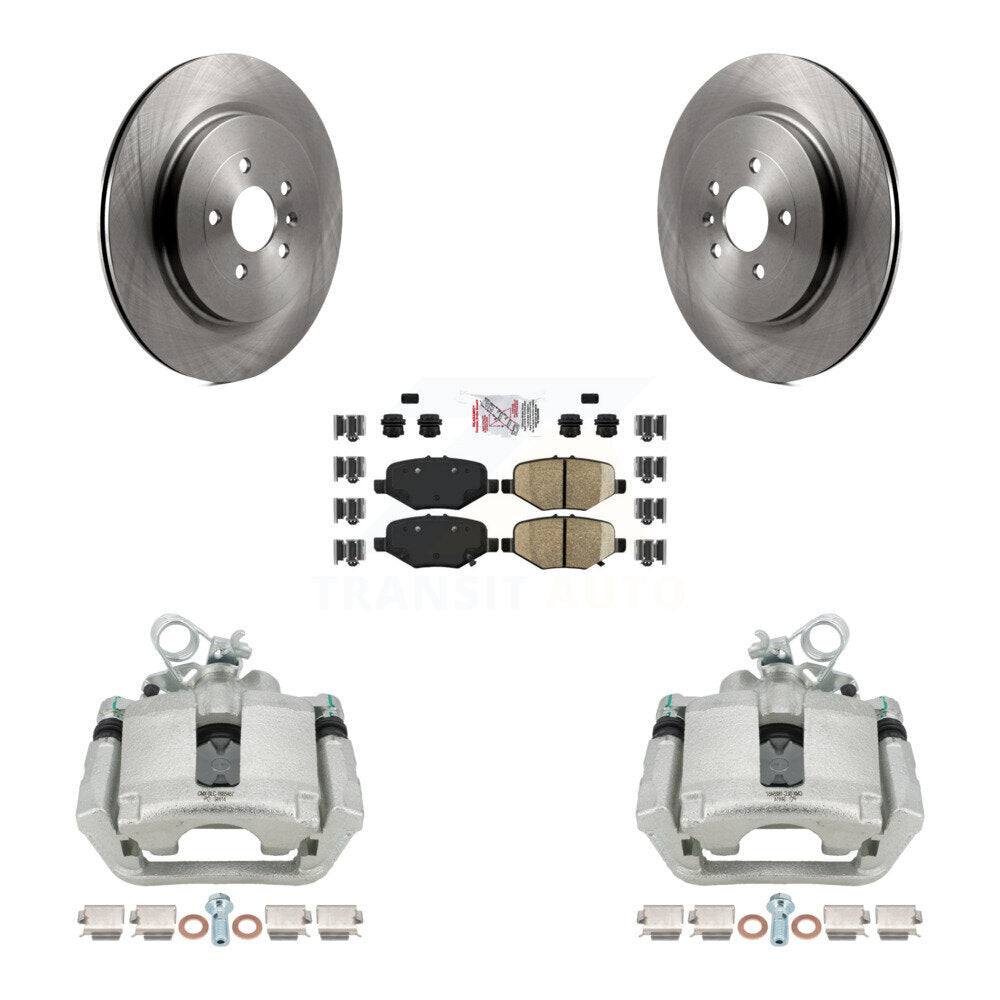 [Arrière] Disque et plaquette de frein pour Ford Explorer Flex Taurus Police MKS KC8-101224N