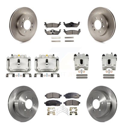[Avant et Arrière] Disque et plaquette de frein pour Ford F-150 With 6 Lug Wheels KC8-101232T