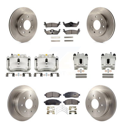 [Avant et Arrière] Disque et plaquette de frein pour Ford F-150 With 7 Lug Wheels KC8-101233T