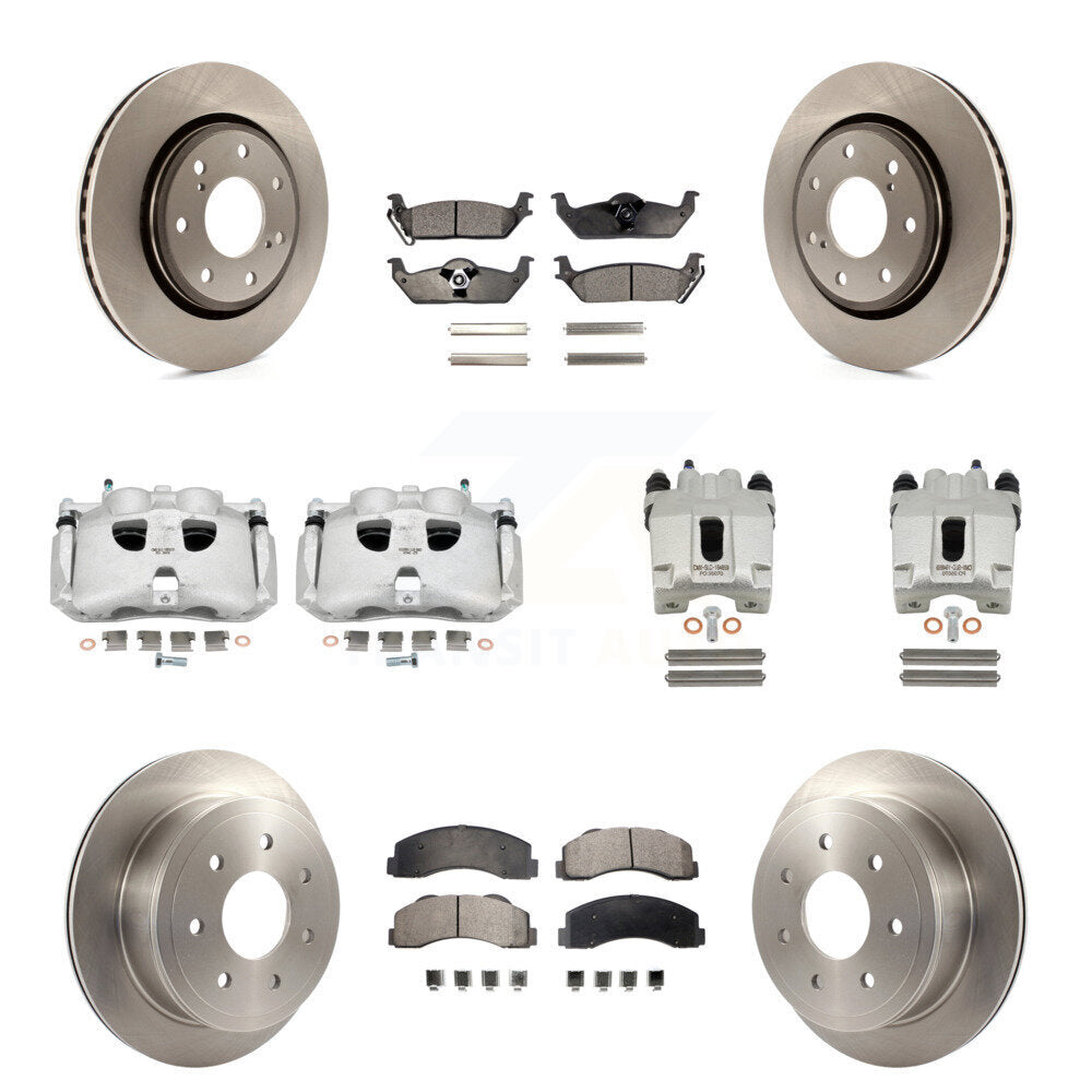 [Avant et Arrière] Disque et plaquette de frein pour Ford F-150 With 7 Lug Wheels KC8-101235T