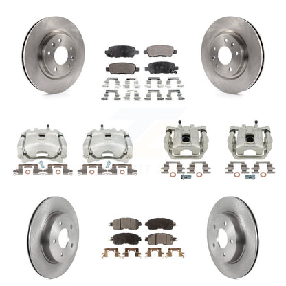 [Avant et Arrière] Disque et plaquette de frein pour Nissan LEAF KC8-101243T