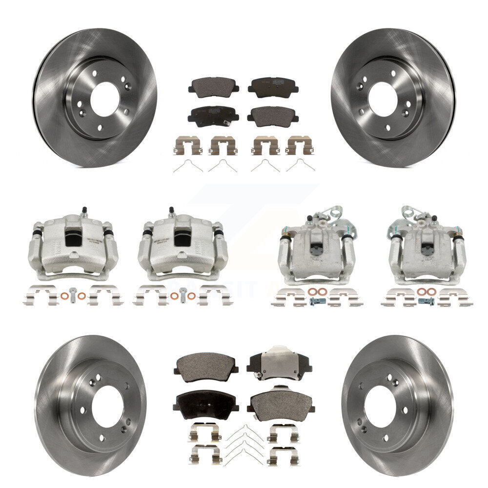 [Avant et Arrière] Disque et plaquette de frein pour 2017-2020 Hyundai Elantra 2.0L KC8-101247T
