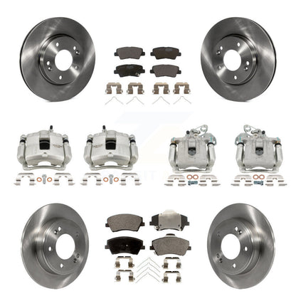 [Avant et Arrière] Disque et plaquette de frein pour 2017-2020 Hyundai Elantra 2.0L KC8-101247T