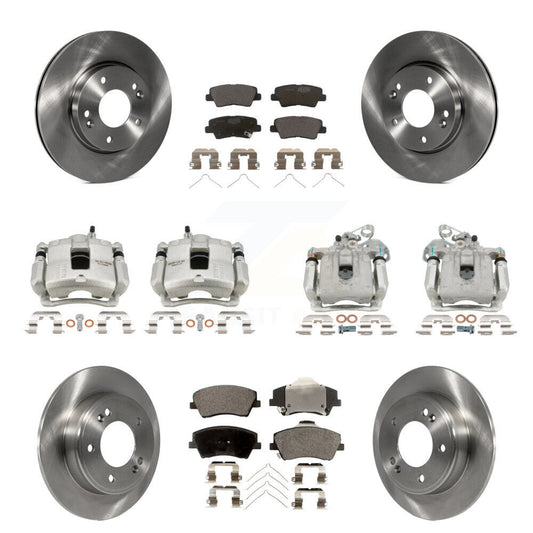 [Avant et Arrière] Disque et plaquette de frein pour 2017-2020 Hyundai Elantra 2.0L KC8-101247T