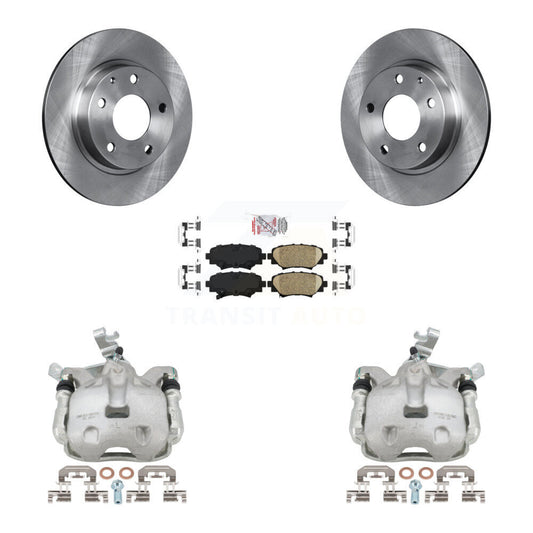 [Arrière] Disque et plaquette de frein pour 2014-2016 Mazda 3 Sport 2.5L/2.0L KC8-101252N