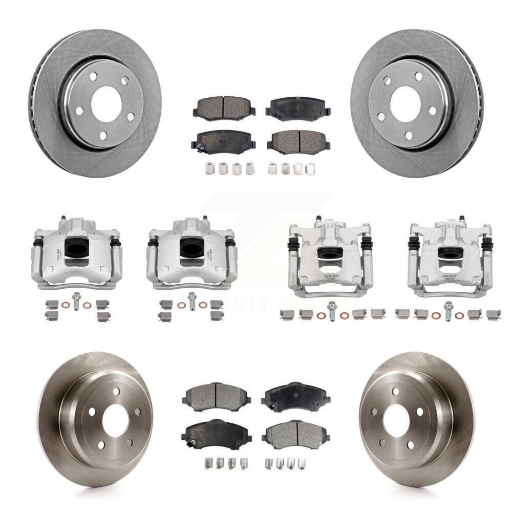 [Avant et Arrière] Disque et plaquette de frein pour Jeep Wrangler KC8-101271T